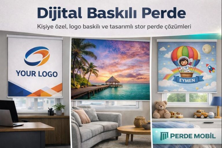 dijital baskılı stor perde