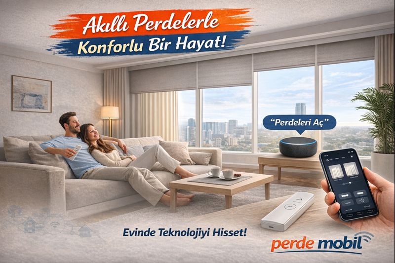 motorlu perde