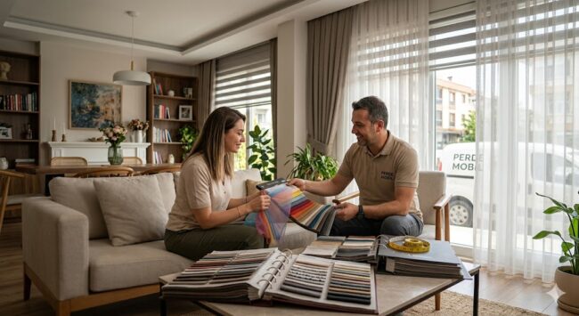 Ev Dekorasyonuna Göre Perde Seçimi perdeci